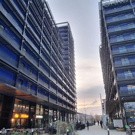 Bel Appartement Contemporain Avec Terrasse Climatisation Et Parking Payant En Option Strasbourg Kültér fotó